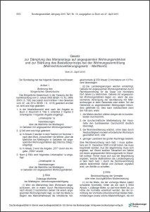 Laden Sie „Auszug aus dem Mietrechtsnovellierungsgesetz (MietNovG)“ runter