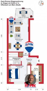 Angebot: Gepflegtes Wohnen mitten in der City!