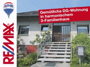 Angebot: Top-Gelegenheit: Gemütliche Dachgeschoss-Wohnung in harmonischem 3-Familienhaus