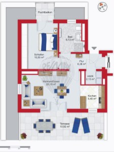 Angebot: Neubau-Erstbezug: Schick und hell mit Dachterrasse und Topausstattung!